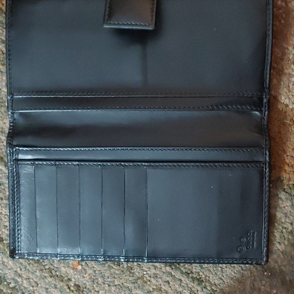 Gucci long wallet leather - Picture 3 of 7